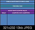 Clique na imagem para uma verso maior

Nome:	         Tabela Death Match 5.JPG
Visualizaes:	528
Tamanho: 	12,7 KB
ID:      	3424