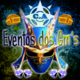 Opa, 
 
Marcando os Eventos realizados pelos GMs. 
Serve de apoio para todos os integrantes saberem que dia e hora os GMs faro os eventos. 
Por esta razo, no deixem de ingressarem...